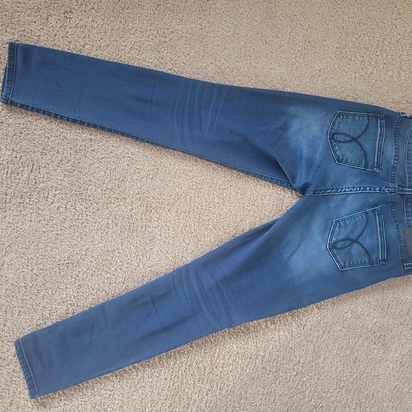 Calvin Klein Women's Denim Skinny Jeans - Picture 2 of 6